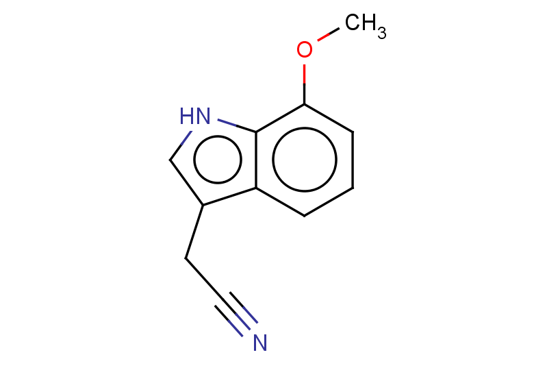 2-(7-methoxy-1H-indol-3-yl)acetonitrile