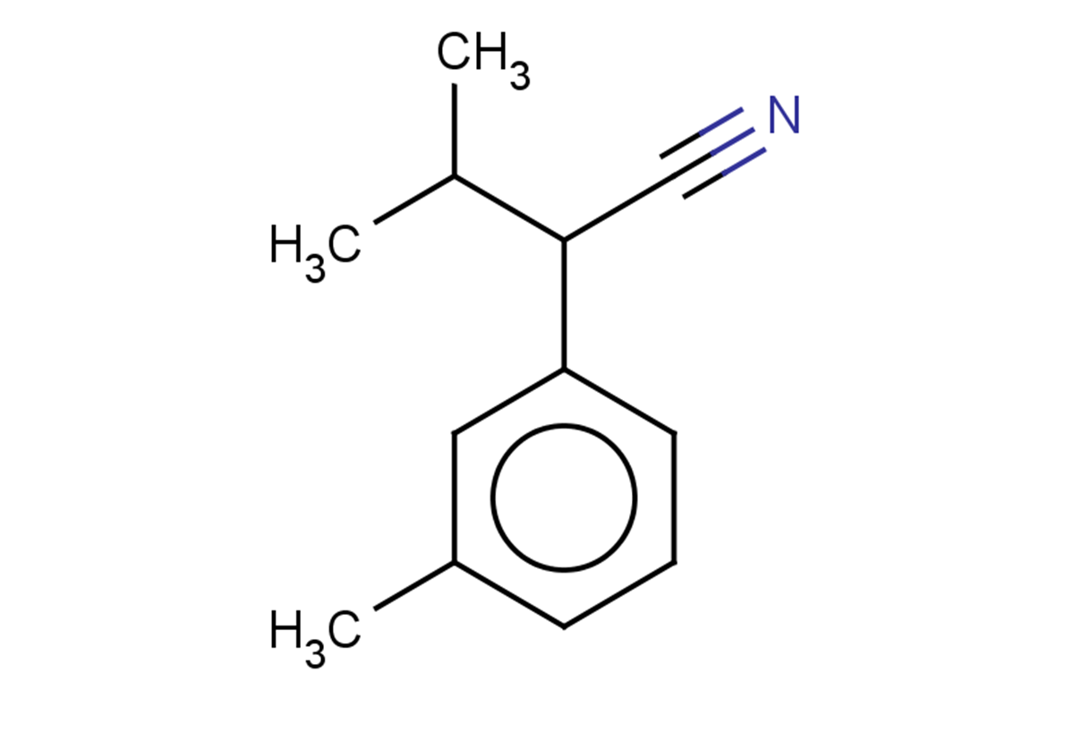 3-methyl-2-(3-methylphenyl)butanenitrile