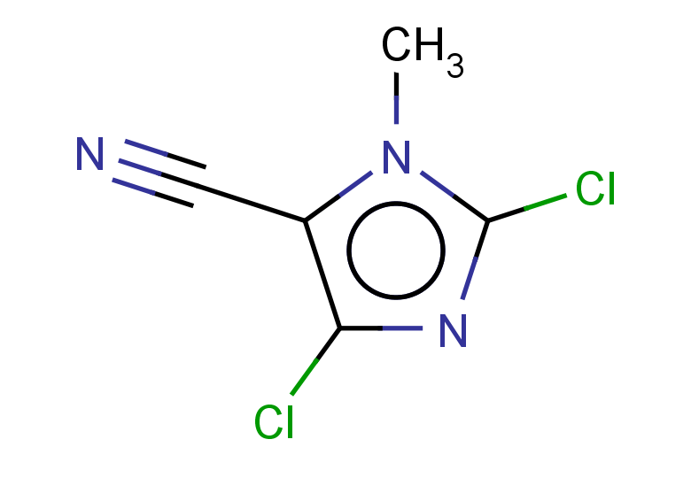 2,4-dichloro-1-methyl-1H-imidazole-5-carbonitrile