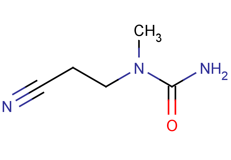 1-(2-cyanoethyl)-1-methylurea