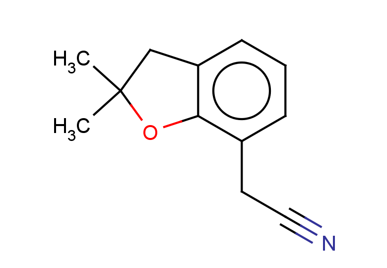 2-(2,2-dimethyl-2,3-dihydro-1-benzofuran-7-yl)acetonitrile