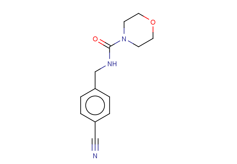 N-[(4-cyanophenyl)methyl]morpholine-4-carboxamide