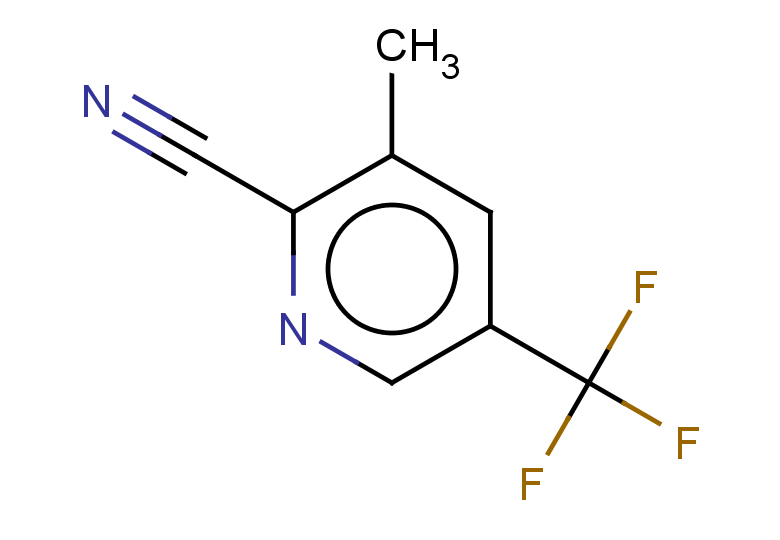 3-methyl-5-(trifluoromethyl)pyridine-2-carbonitrile