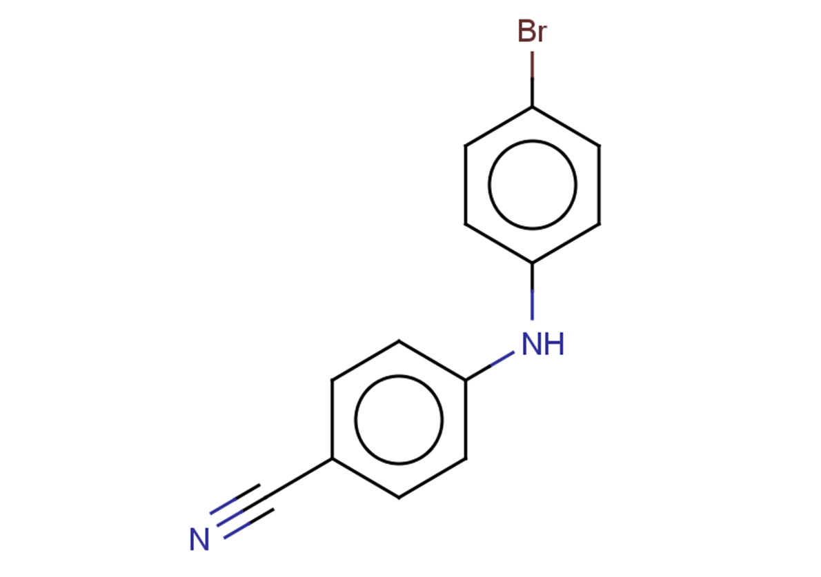 4-[(4-bromophenyl)amino]benzonitrile