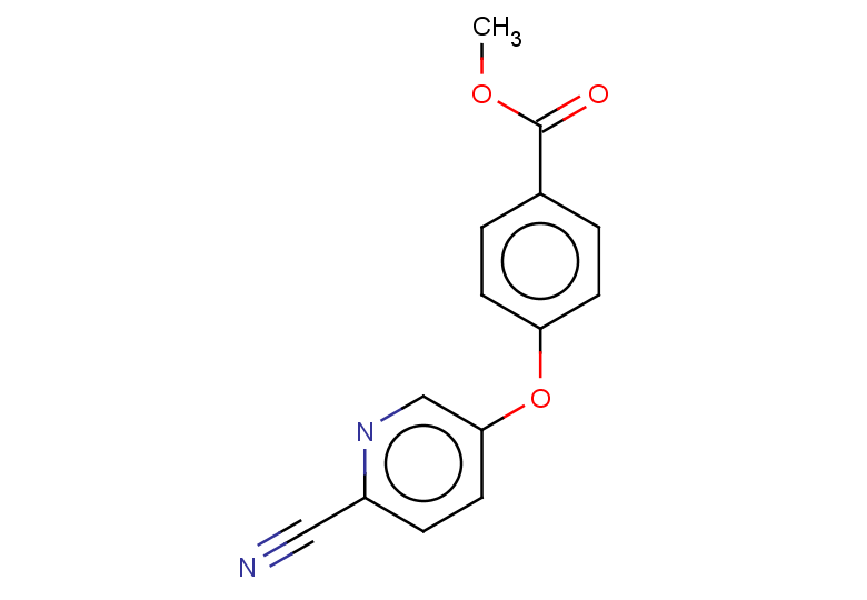 methyl 4-[(6-cyanopyridin-3-yl)oxy]benzoate