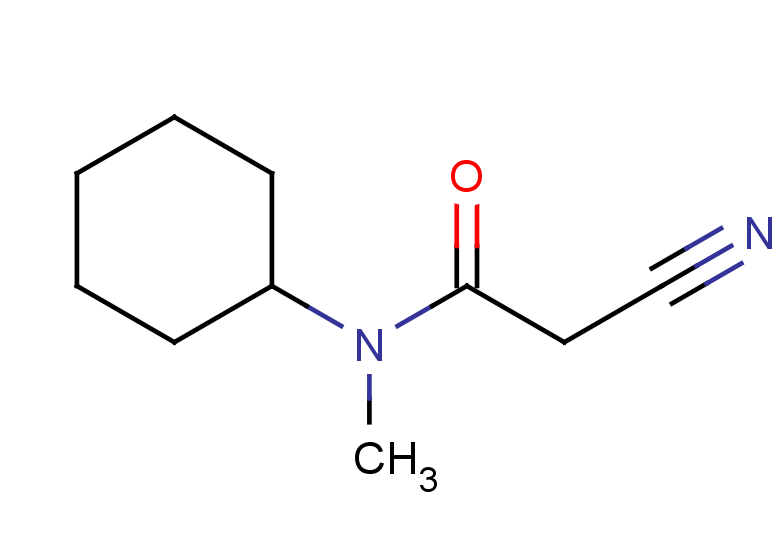 2-cyano-N-cyclohexyl-N-methylacetamide