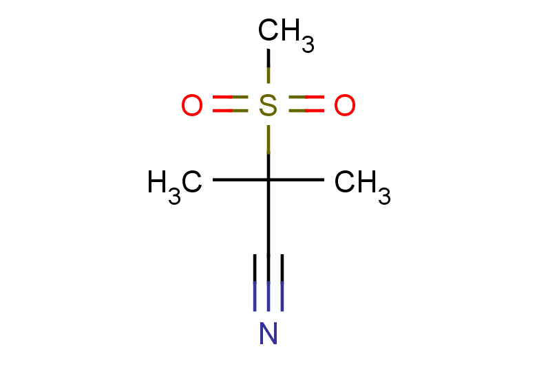 2-methanesulfonyl-2-methylpropanenitrile