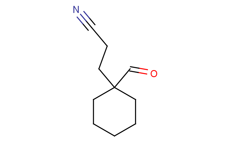 3-(1-formylcyclohexyl)propanenitrile