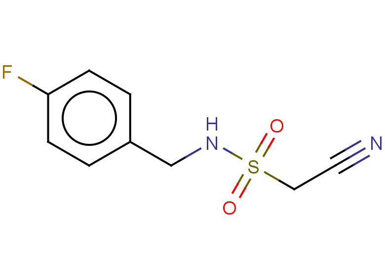 1-cyano-N-[(4-fluorophenyl)methyl]methanesulfonamide