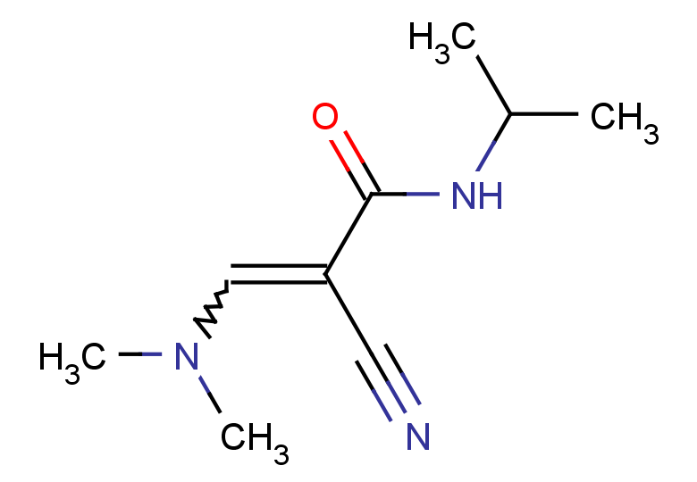 2-cyano-3-(dimethylamino)-N-(propan-2-yl)prop-2-enamide