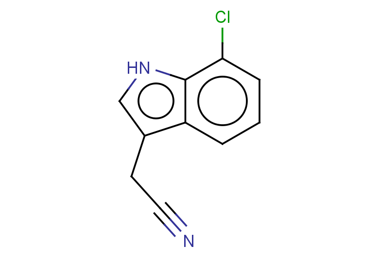 2-(7-chloro-1H-indol-3-yl)acetonitrile
