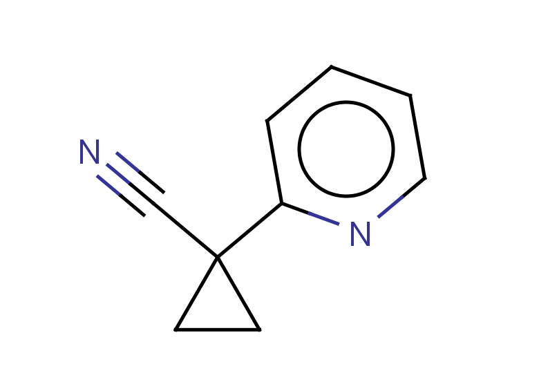 1-(pyridin-2-yl)cyclopropane-1-carbonitrile