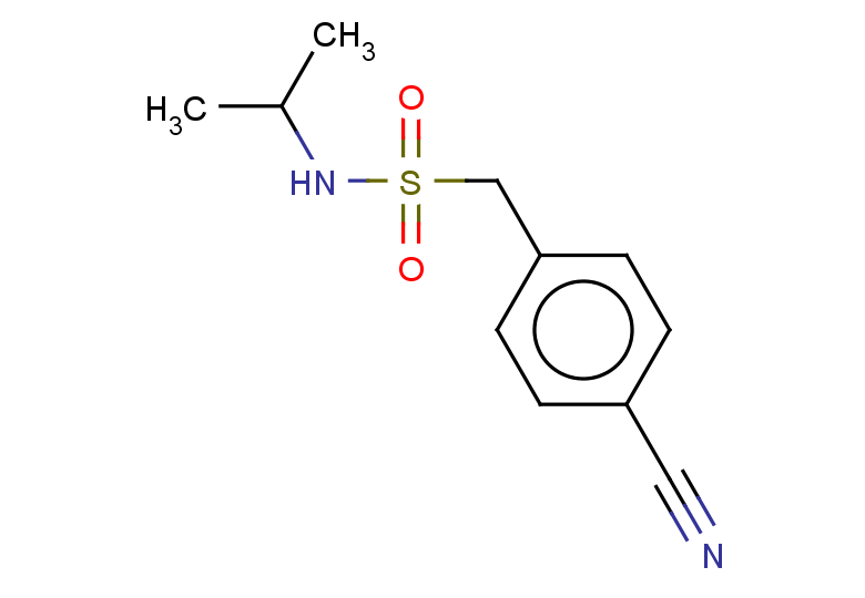 1-(4-cyanophenyl)-N-(propan-2-yl)methanesulfonamide