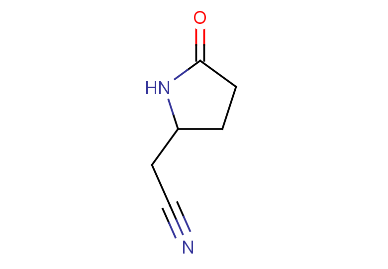2-(5-oxopyrrolidin-2-yl)acetonitrile
