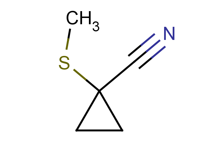 1-(methylsulfanyl)cyclopropane-1-carbonitrile