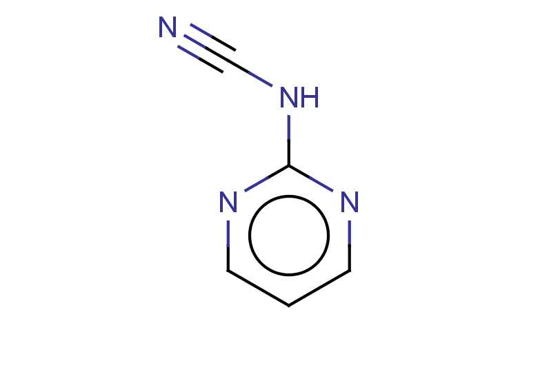 [(pyrimidin-2-yl)amino]formonitrile