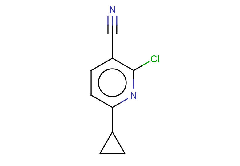 2-chloro-6-cyclopropylpyridine-3-carbonitrile