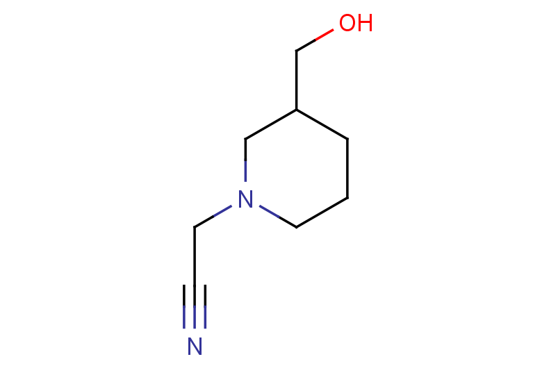2-(3-(hydroxymethyl)piperidin-1-yl)acetonitrile
