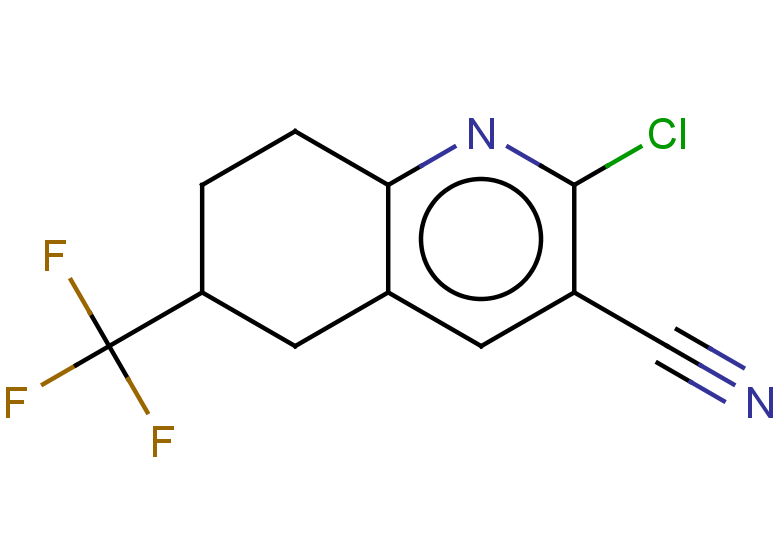 2-chloro-6-(trifluoromethyl)-5,6,7,8-tetrahydroquinoline-3-carbonitrile