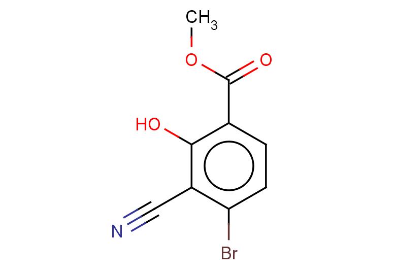 methyl 4-bromo-3-cyano-2-hydroxybenzoate
