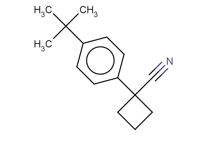 1-(4-tert-butylphenyl)cyclobutane-1-carbonitrile