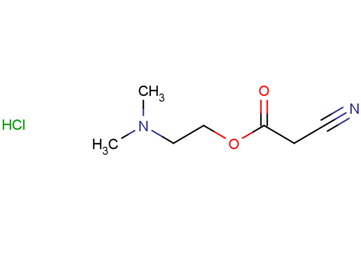 2-(dimethylamino)ethyl 2-cyanoacetate hydrochloride
