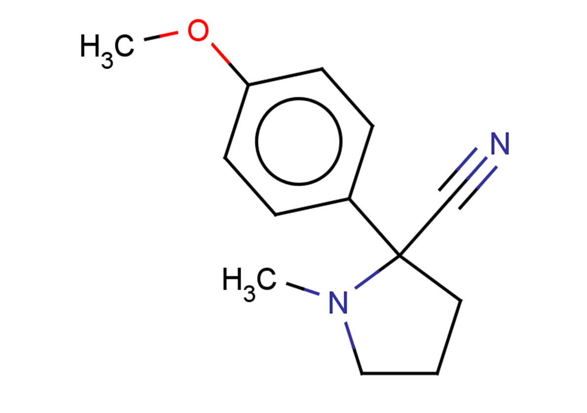 2-(4-methoxyphenyl)-1-methylpyrrolidine-2-carbonitrile