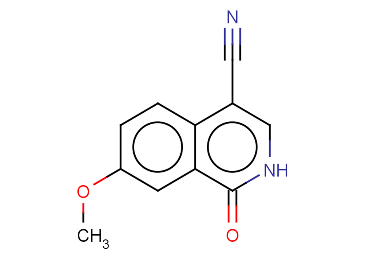 7-methoxy-1-oxo-1,2-dihydroisoquinoline-4-carbonitrile
