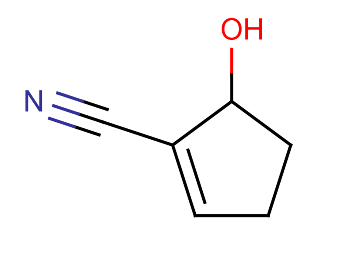 5-hydroxycyclopent-1-ene-1-carbonitrile