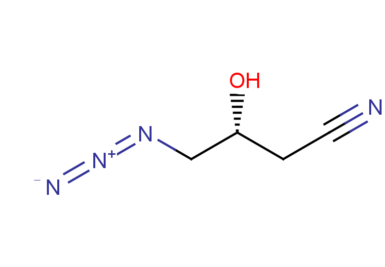 (3R)-4-azido-3-hydroxybutanenitrile