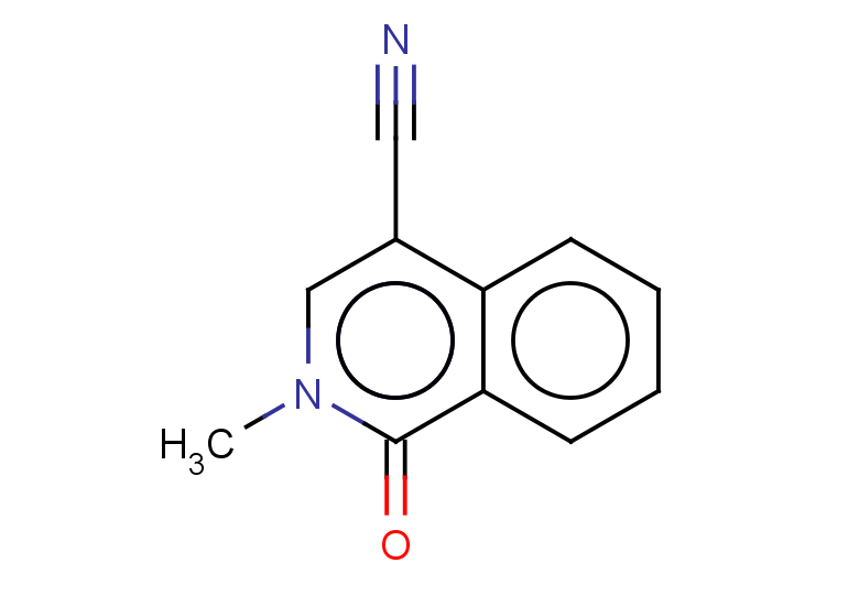 2-methyl-1-oxo-1,2-dihydroisoquinoline-4-carbonitrile