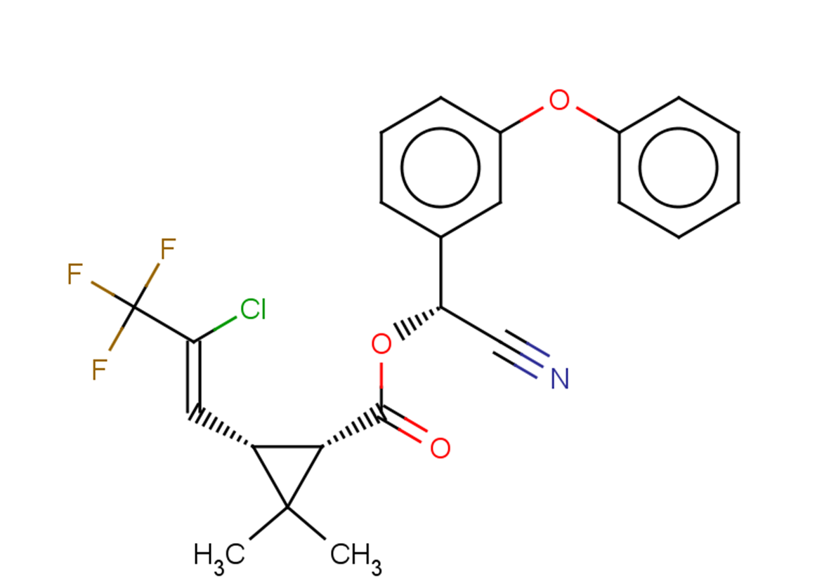 (R)-cyano(3-phenoxyphenyl)methyl (1S,3S)-3-[(1Z)-2-chloro-3,3,3-trifluoroprop-1-en-1-yl]-2,2-dimethylcyclopropane-1-carboxylate