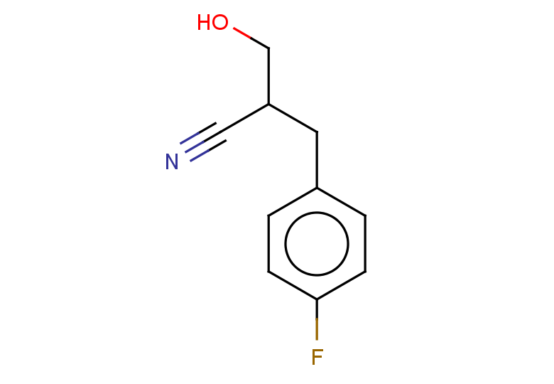 2-[(4-fluorophenyl)methyl]-3-hydroxypropanenitrile