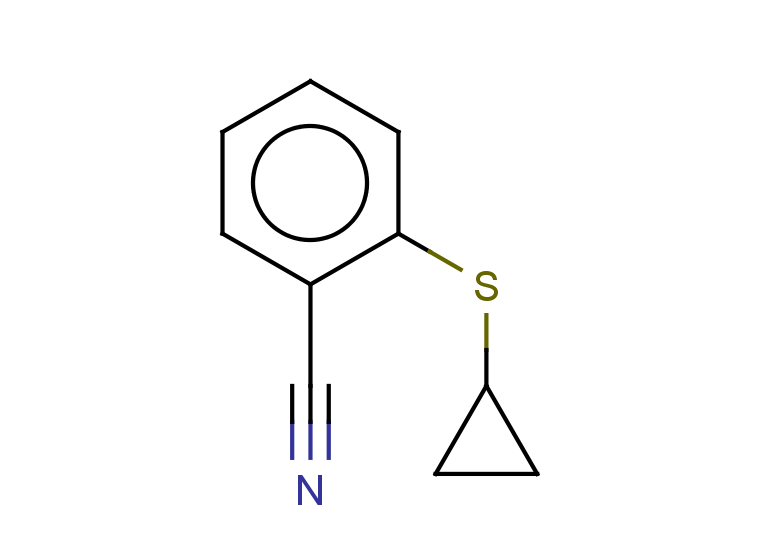 2-(cyclopropylsulfanyl)benzonitrile