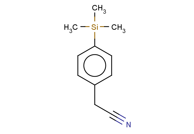 2-[4-(trimethylsilyl)phenyl]acetonitrile