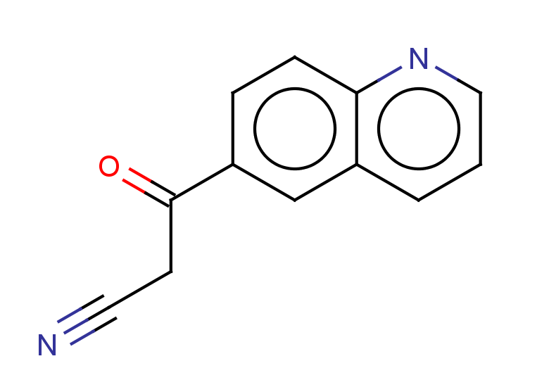 3-oxo-3-(quinolin-6-yl)propanenitrile