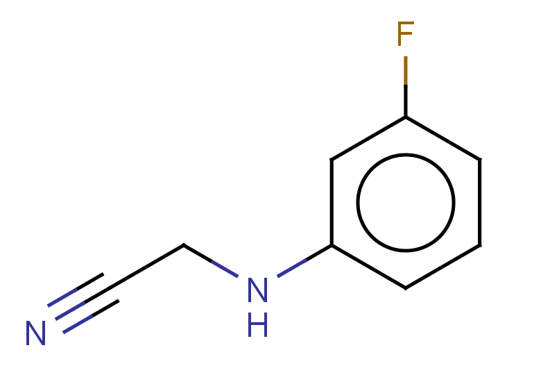 2-[(3-fluorophenyl)amino]acetonitrile
