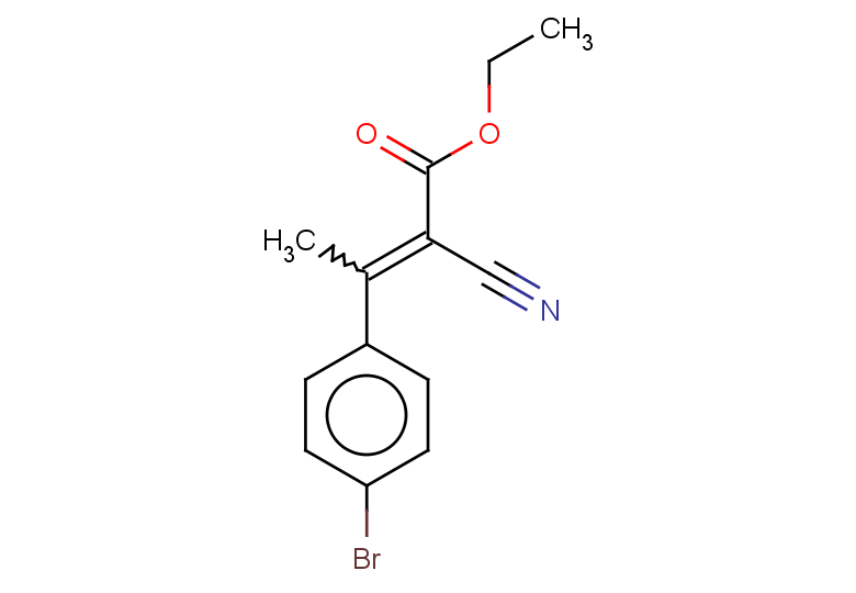 ethyl 3-(4-bromophenyl)-2-cyanobut-2-enoate