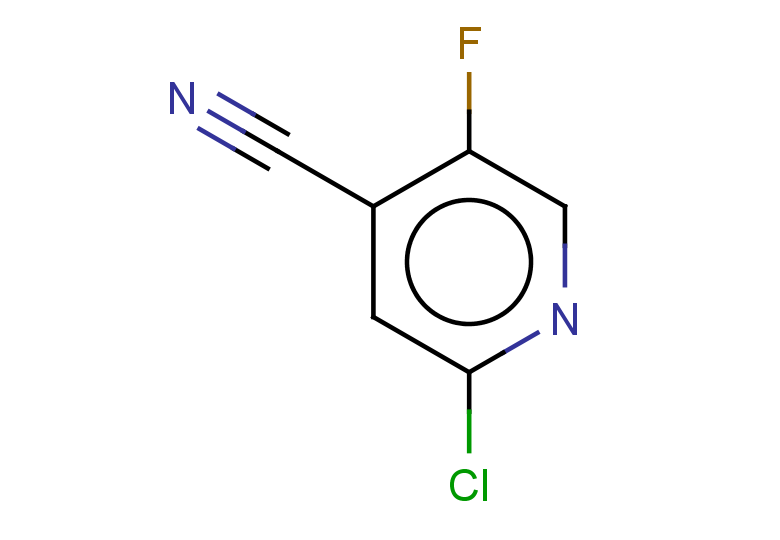2-chloro-5-fluoropyridine-4-carbonitrile