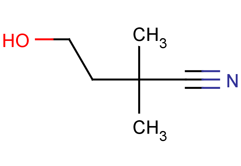 4-hydroxy-2,2-dimethylbutanenitrile