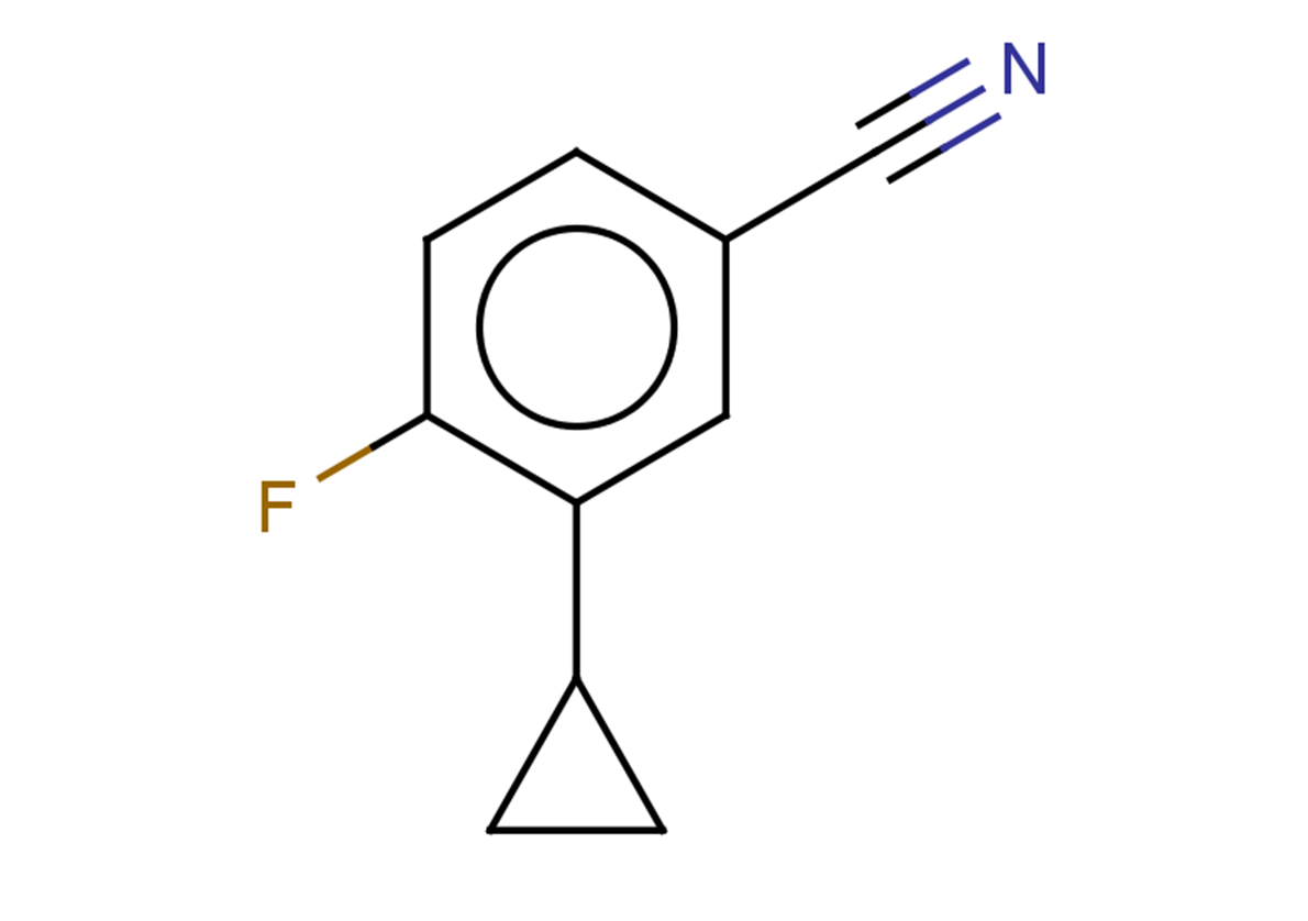 3-cyclopropyl-4-fluorobenzonitrile