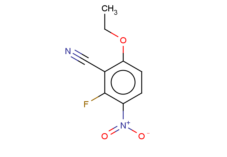 6-ethoxy-2-fluoro-3-nitrobenzonitrile