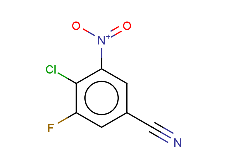 4-chloro-3-fluoro-5-nitrobenzonitrile