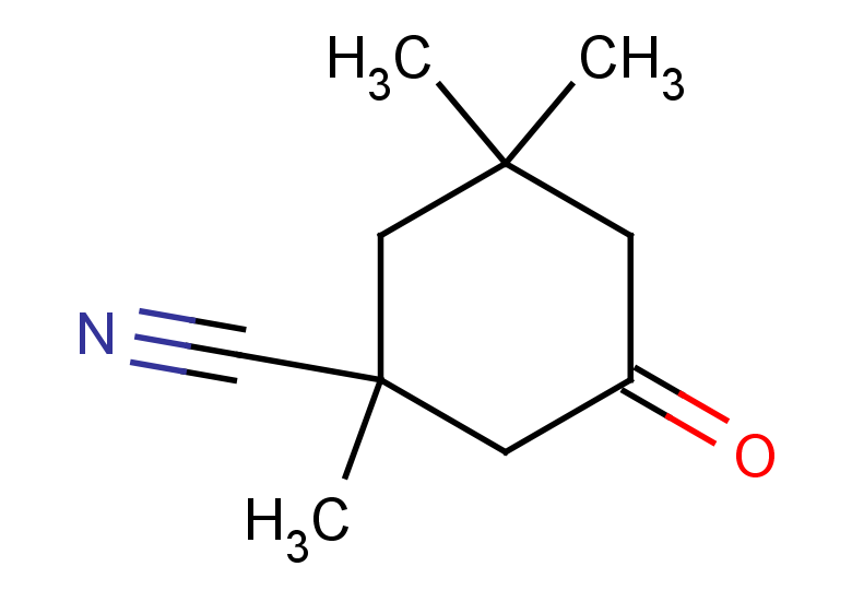 1,3,3-trimethyl-5-oxocyclohexane-1-carbonitrile