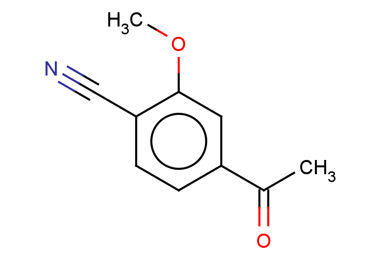 4-acetyl-2-methoxybenzonitrile