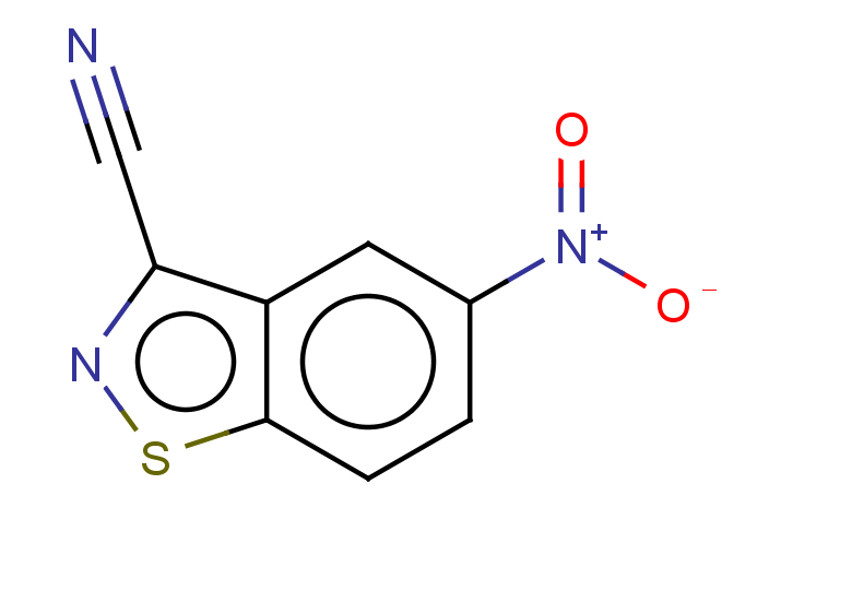 5-nitro-1,2-benzothiazole-3-carbonitrile