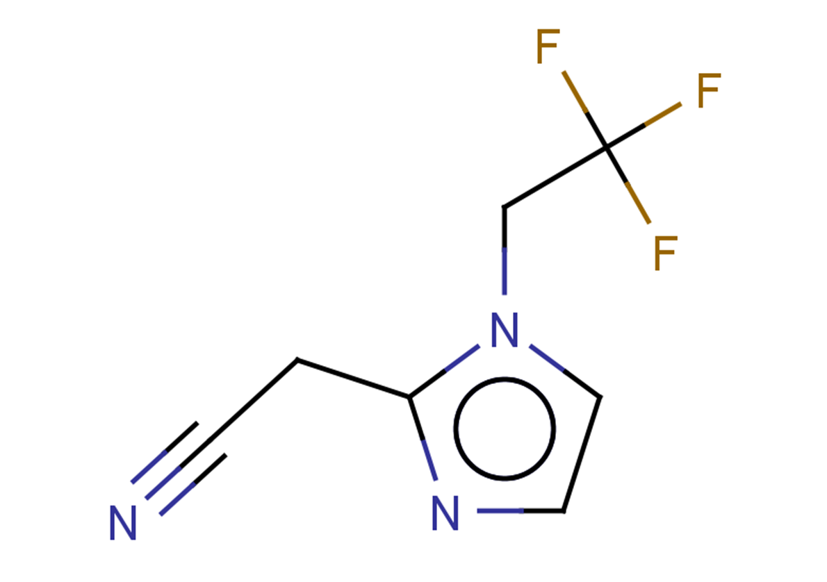 2-[1-(2,2,2-trifluoroethyl)-1H-imidazol-2-yl]acetonitrile