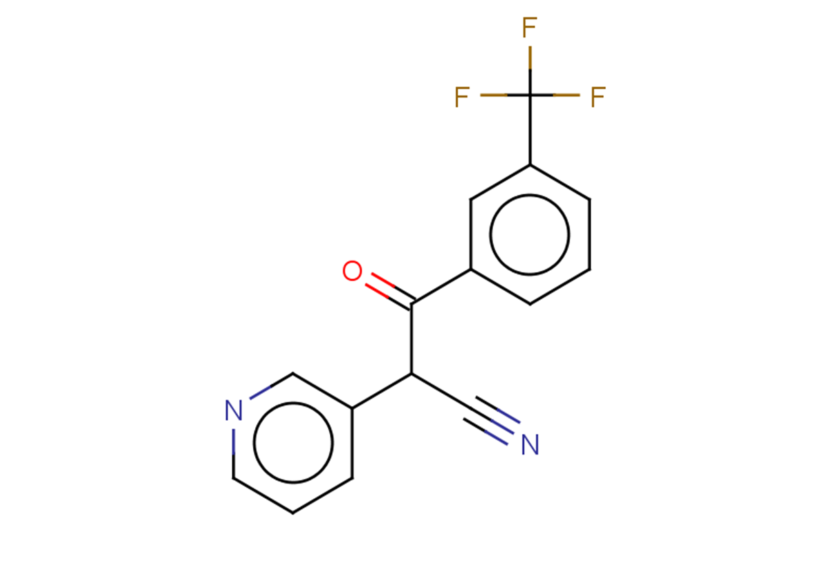 3-oxo-2-(pyridin-3-yl)-3-[3-(trifluoromethyl)phenyl]propanenitrile