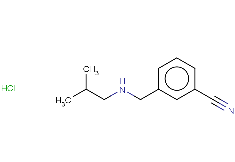 3-{[(2-methylpropyl)amino]methyl}benzonitrile hydrochloride