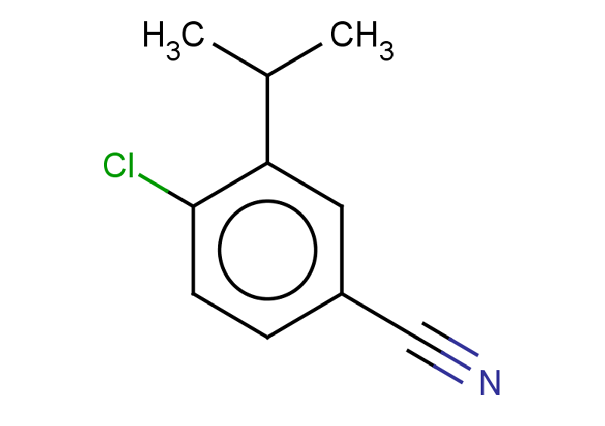 4-chloro-3-(propan-2-yl)benzonitrile
